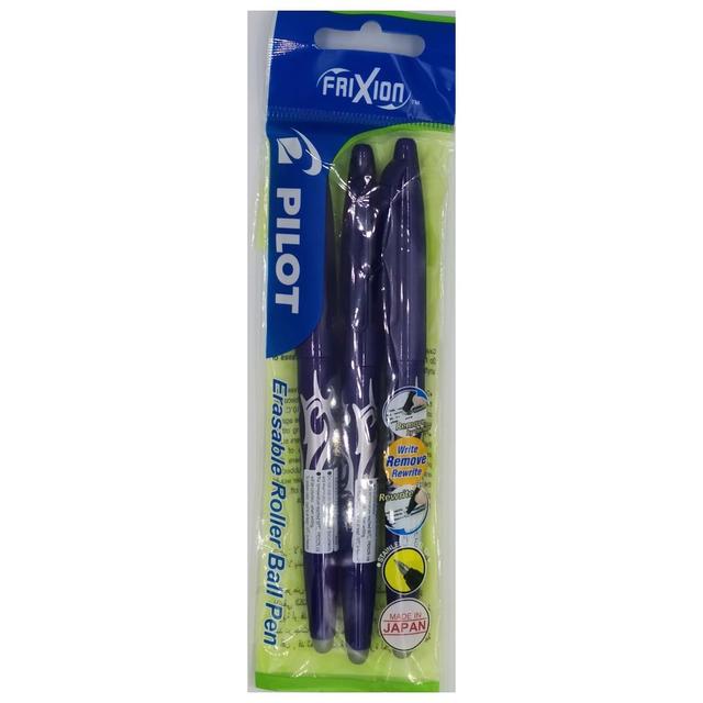 Pilot - Frixion 0.7 Roller Pen - Blue - 3pcs