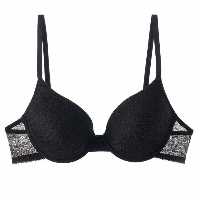 Lacy Dreams - Casual Lace Bra - Black