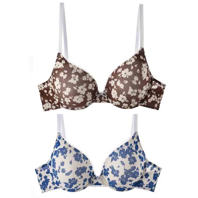 Lacy Dreams - 2pc-Set - Casual Lace Bra - Floral