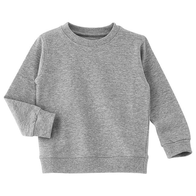 Jam - Boys Basic Round Neck Sweat Top - Faded Grey