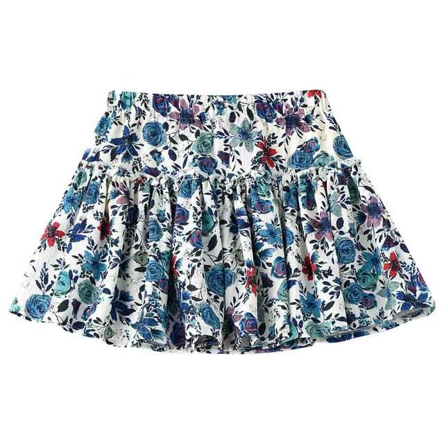 Jelliene - Floral Aop Woven Skirt 