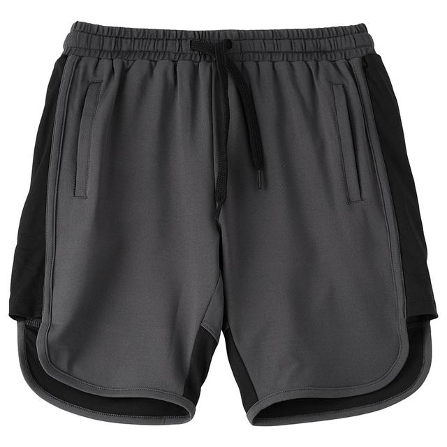 Jam - Knit Shorts W/ 2 Side Pockets - Grey