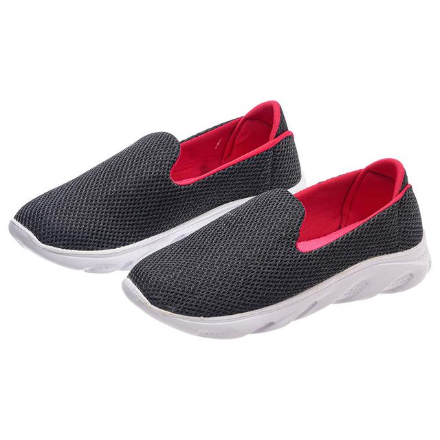 Uniq Kidz - Kids Casual Shoes - Grey & Red