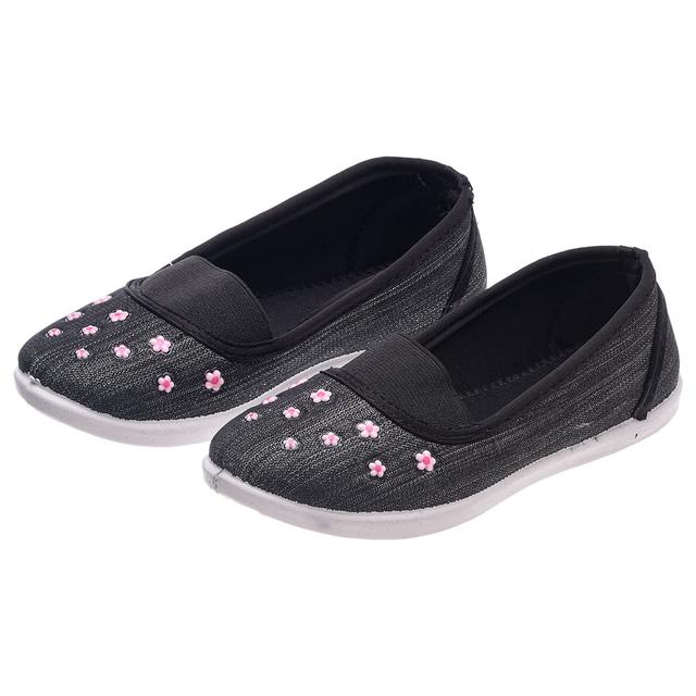 Uniq Kidz - Girls Casual Shoes - Black