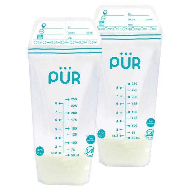 PUR - Milksafe Breast Milk Storage - 50 Bags Per Pack