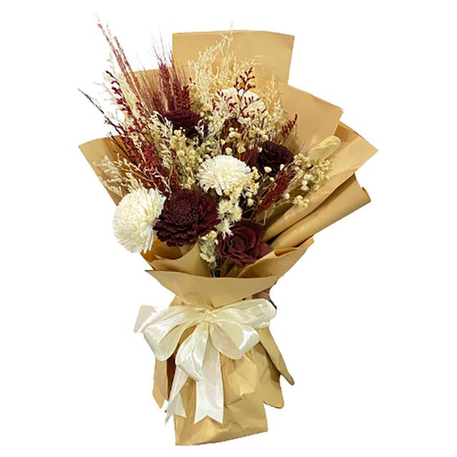 Eco Flowers - Dried Flowers Bouquet - Red Beloved