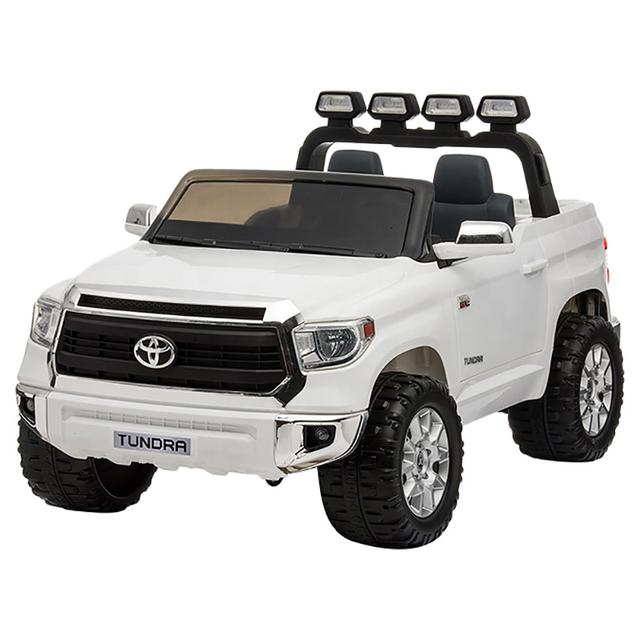 Megastar Ride On Licensed 12V Toyota Tundra - White