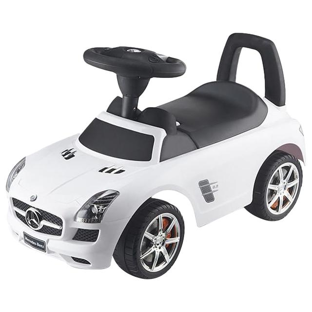 Megastar - Ride On Mercedes Push Car For Kids - White