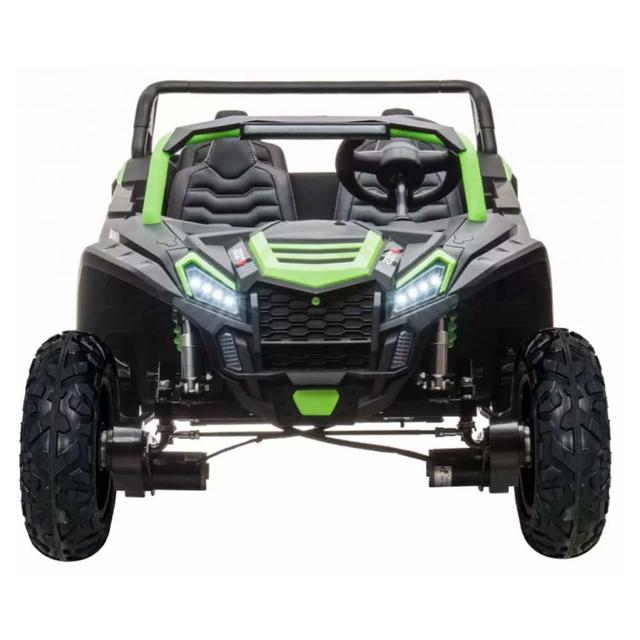 Megastar - 24V Gega Power Electric Wagon Jeep RideOn - Green