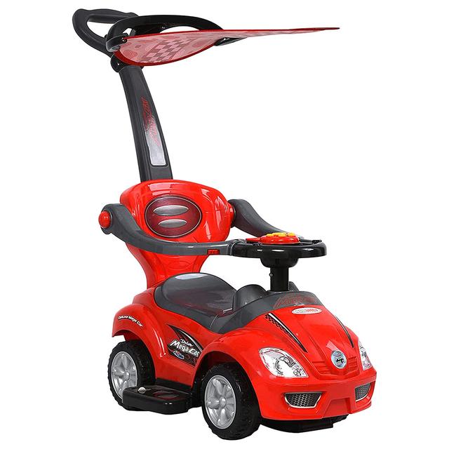 Megastar - My Little Sunshine 3-In-1 Push Car - Red