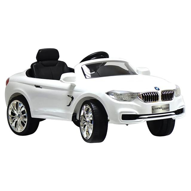 Megastar - Kids Licensed Bmw 12V Ride On Coupe Car - White