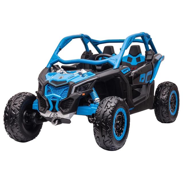 Megastar - 24V Licensed Can-Am Maverick Ride-On UTV - Blue