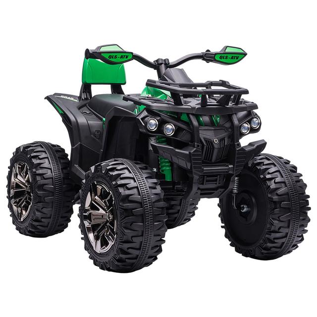 Megastar - Ride On Kids Outlander ATV Electric Quad Bike - 12V - Green