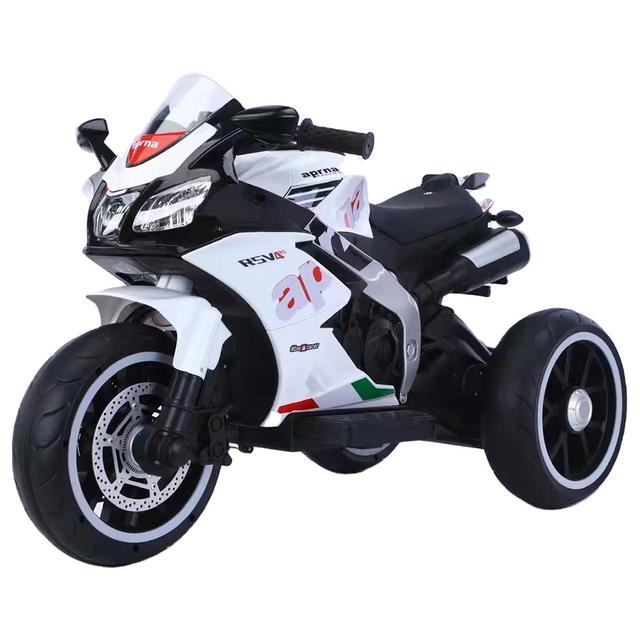 Megastar - 12V Rubble sports 3-Wheels Bike - White