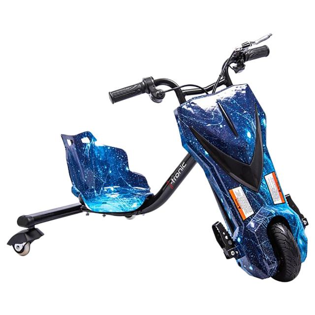 Megawheels Starry Blue Slidewinder 24V Drift Scooter, Blue