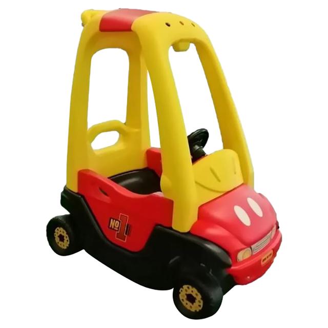 Megastar Step It Push Car W/ Openable Doors - Red