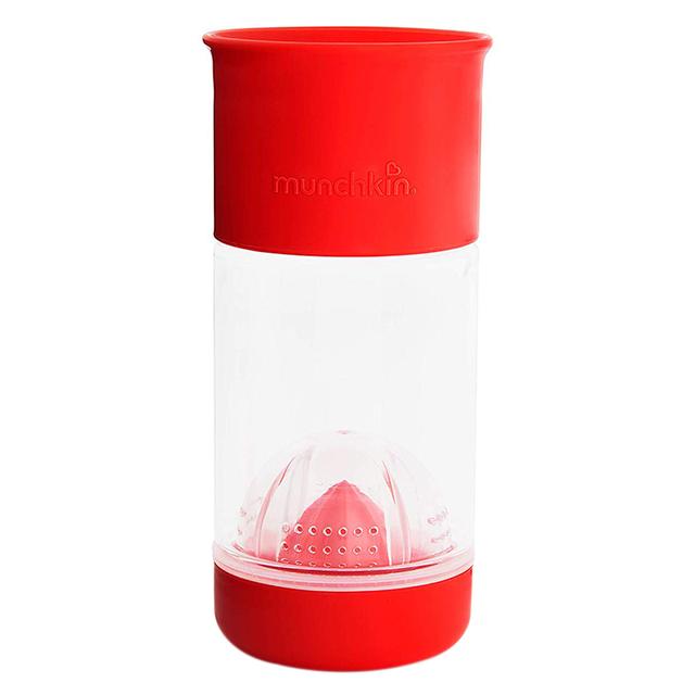 Munchkin - Miracle 360 Fruit Infuser Cup 14oz - Red