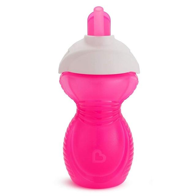 Munchkin - Click Lock Flip Straw Cup 9oz - Pink