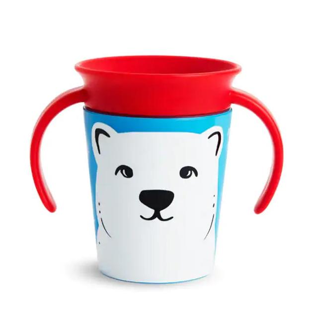 Munchkin - Miracle 360 WildLove Sippy Cup 1pc 6oz Polar Bear