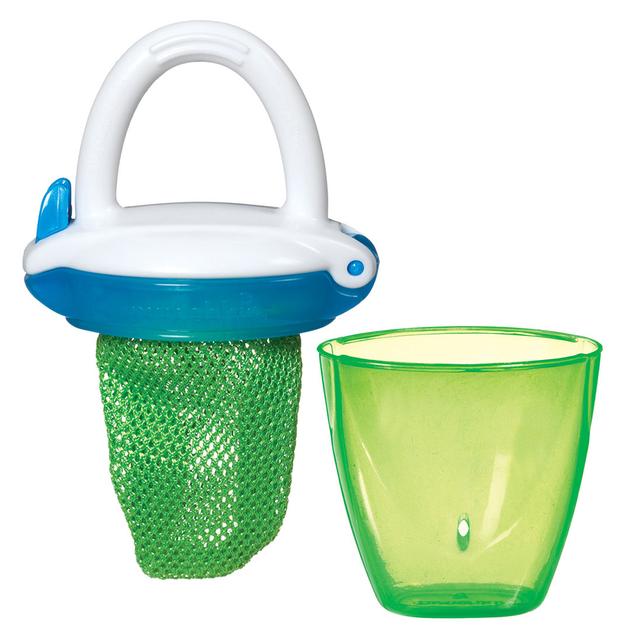 Munchkin - Deluxe Fresh Food Feeder - Green & Blue