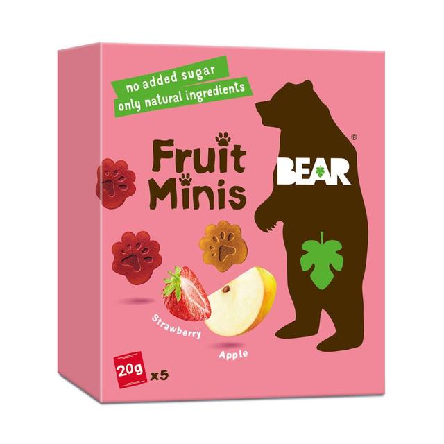 Bear - Paws Strawberry & Apple - Baby And Kids Snack