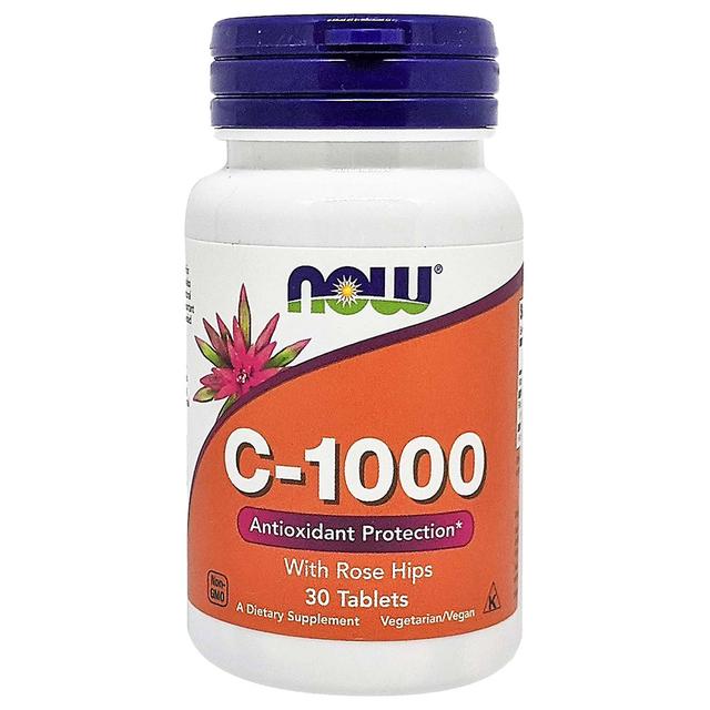 Now Foods - Vitamin C-1000 30 Tablets