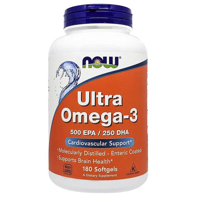 Now Foods - Ultra Omega-3 180 Softgels