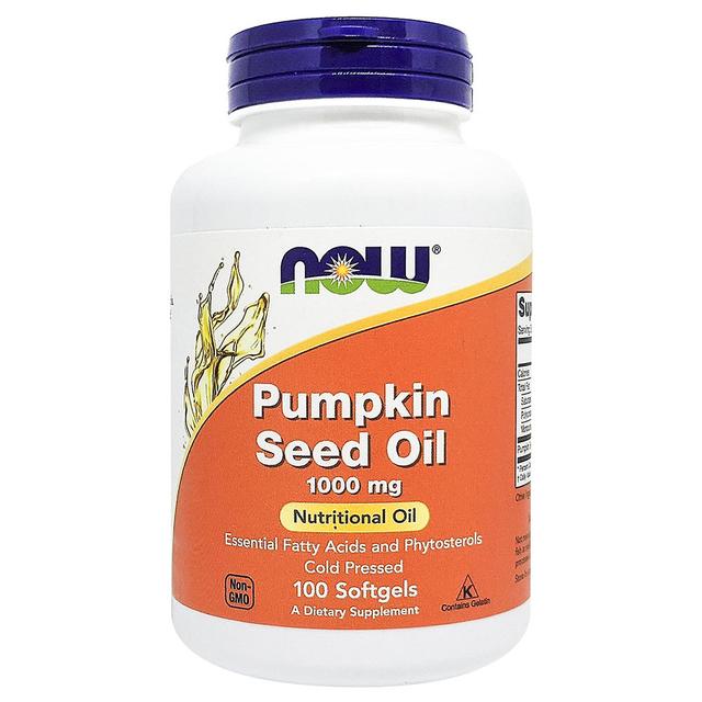 Now Foods - Pumpkin Seed Oil 100Mg 100 Softgels