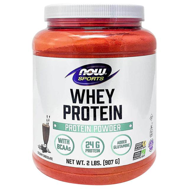 Now Foods - Sports Whey Protein Dutch Chocolate Powder 2 Lbs