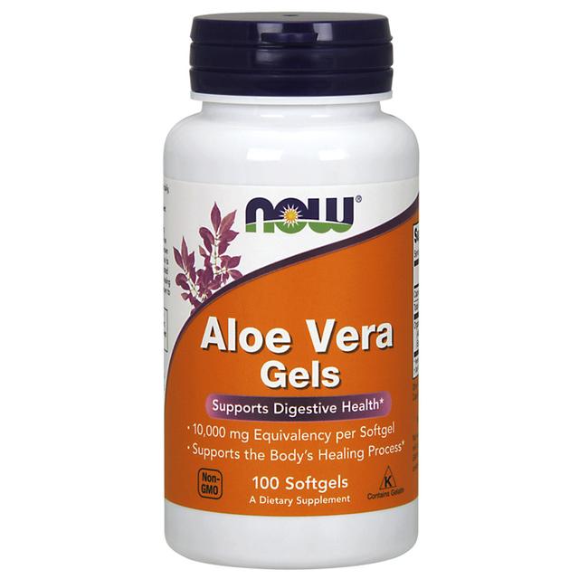 Now Foods - Aloe Vera 10,000mg - 100 Softgels