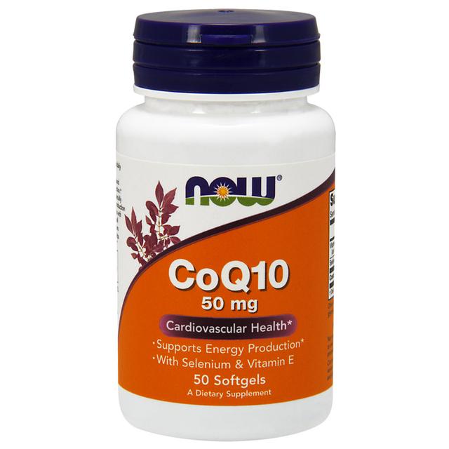 Now Foods - CoQ10 50mg - 50 Softgels