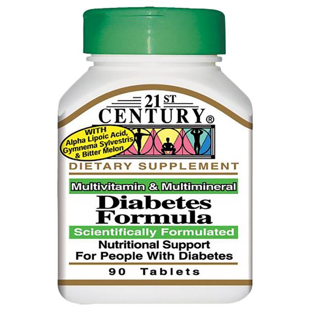 21st Century - Diabetic Support Formula 90 Tablets