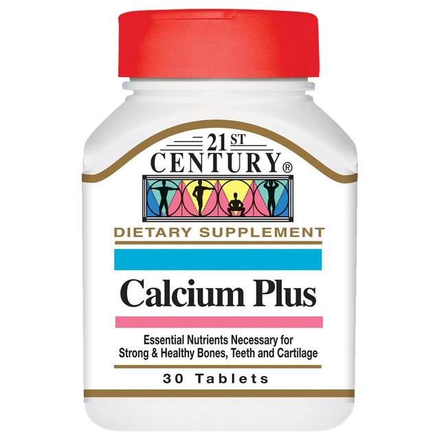 21st Century - Calcium Plus 30 Caplets