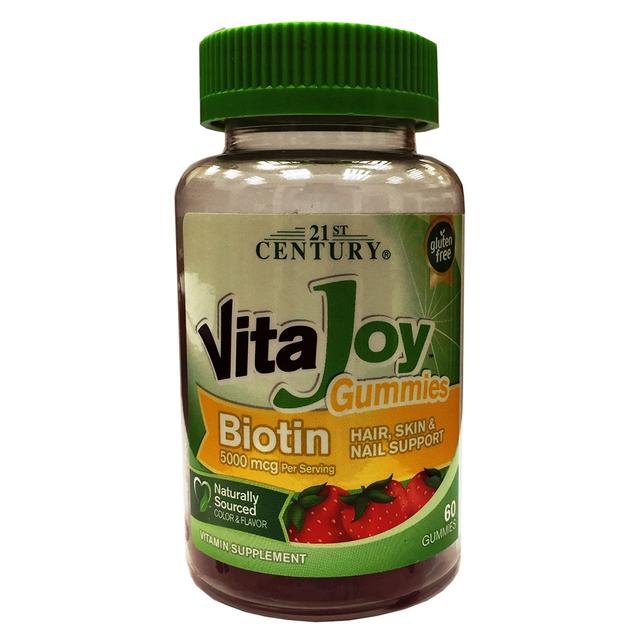 21st Century - Vita Joy Biotin 5000 mcg Chew 60 Count