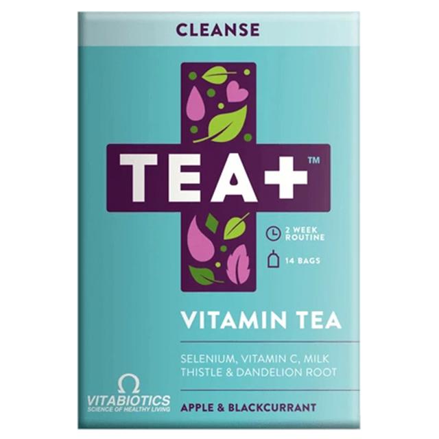 Vitabiotics TEA+ Cleanse Vitamin Tea - 14 Day Supply