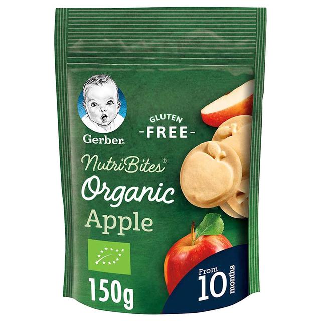 Nestle - Gerber Organic Nutribites Apple Biscuits 150g