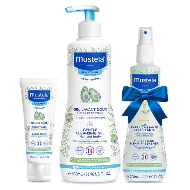 Mustela - Cleansing & Hydration Essentials 3 pcs Set