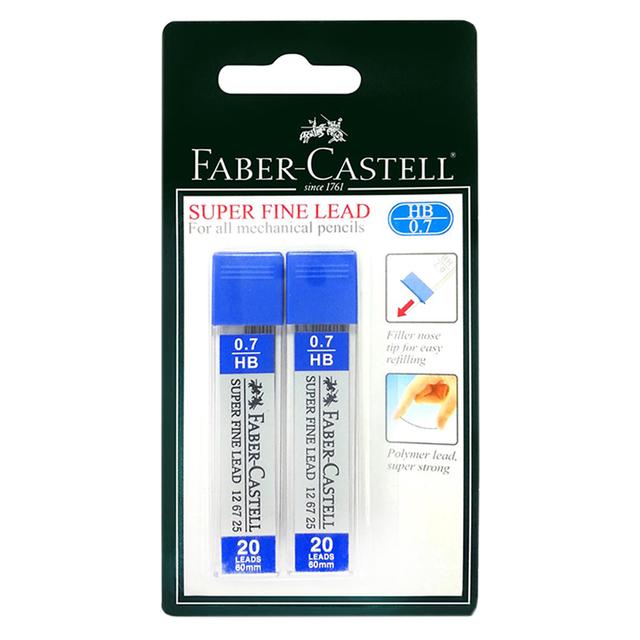 Faber-Castell - Super Fine Leads 0.7mm 40pcs