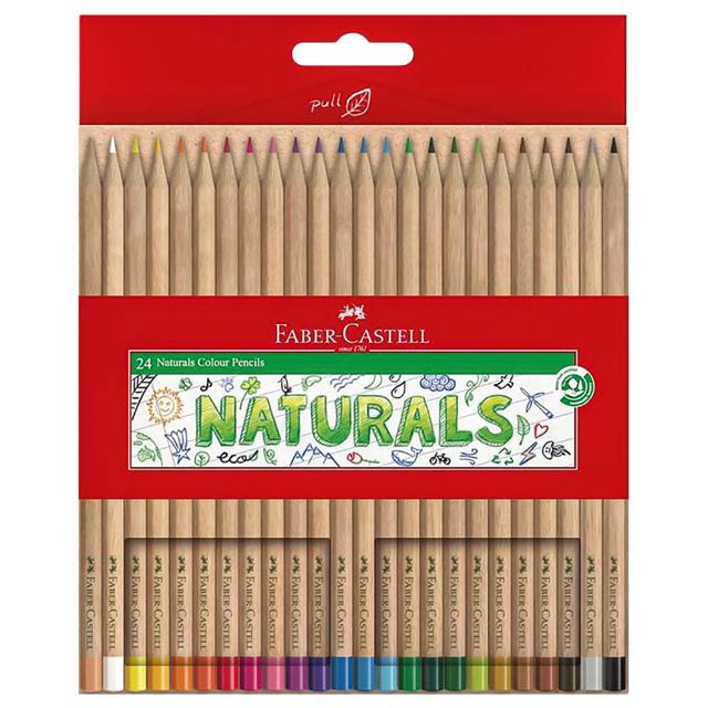 Faber-Castell - Naturals Colour Pencils - 24pcs