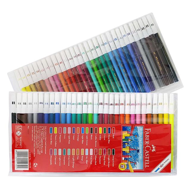 Faber-Castell - Fibre Tip Colour Pens Set of 30