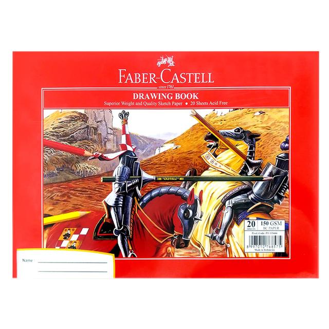 Faber-Castell - A4 Drawing Book 150 GSM 20 Sheets