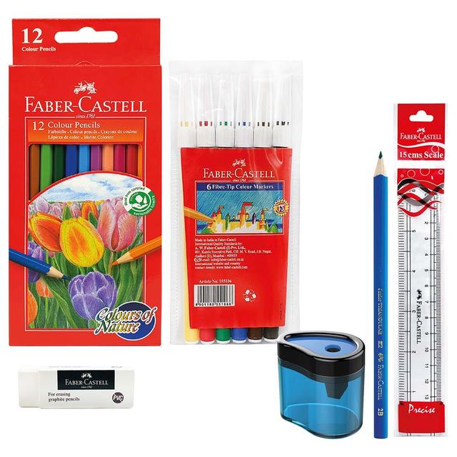 Faber-Castell - Colouring School Kit