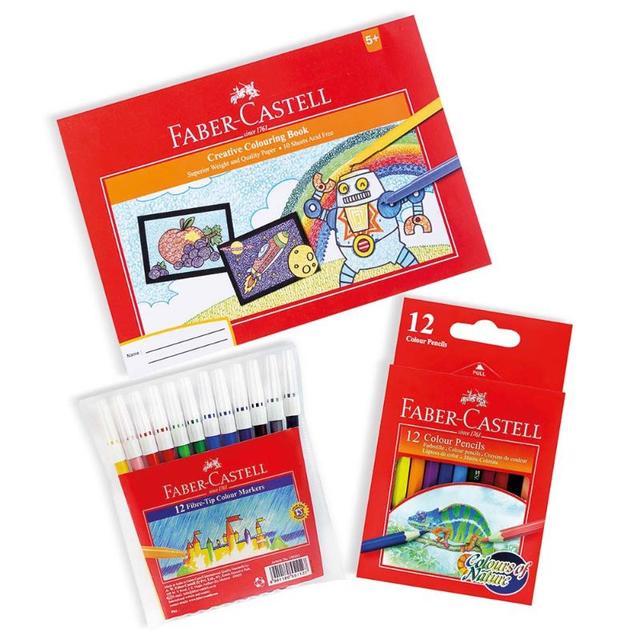 Faber Castell - Colouring Combo Pack of 3