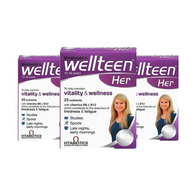 Vitabiotics - Wellteen Her 30 Tablets Pack of 3