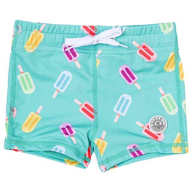 Badawii Beachwear - Baby Swim Short - Happy Popsicle - Green