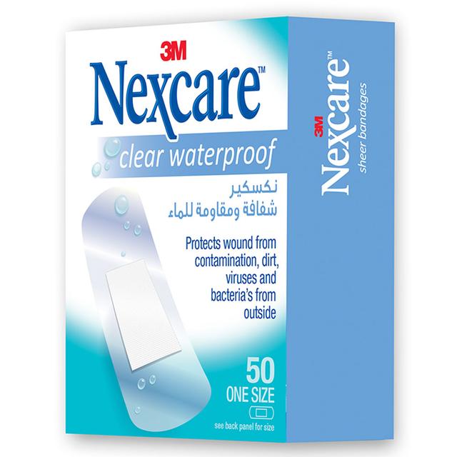 Nexcare - CWP-50 Clear Waterproof Bandages