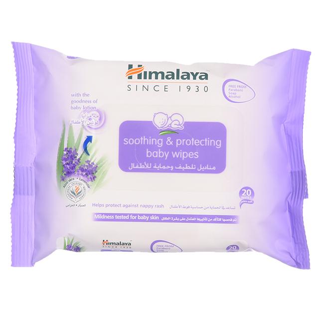 Himalaya Herbals - Soothing & Protecting Baby Wipes 20pcs