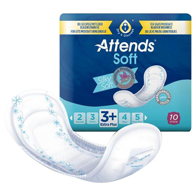 Attends - Soft 3 Extra Plus Pack of 10