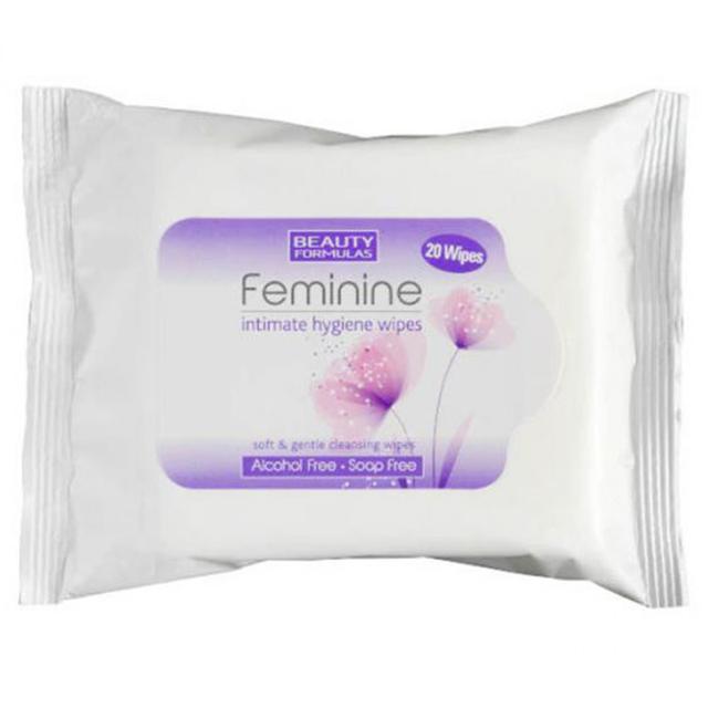 Beauty Formulas - Feminine Intimate Wipes 20's