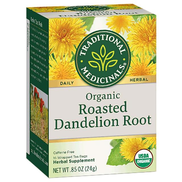 Traditional Medicinals - Roasted Dandelion Root 16 Teabags